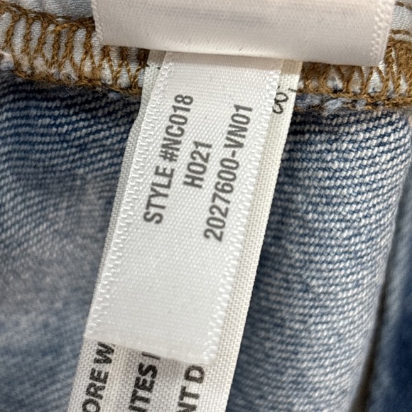 Madewell The Perfect Vintage Straight Jean Women's 6 Vintage Indigo Distressed - Picture 9 of 16